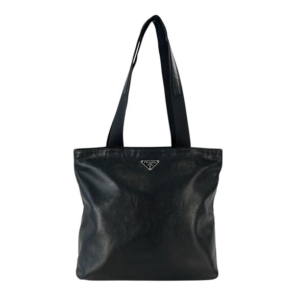 Prada Lambskin Leather Shoulder Bag - Picture 1 of 8